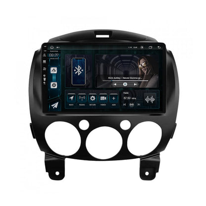Navigatie Mazda 2 (2007-2014), Android, Z-Octacore / 8GB RAM + 256GB ROM, 9 Inch - AD-BGZ9008+AD-BGRKIT325