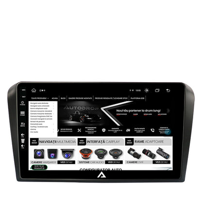 Navigatie Mazda 3 (2003-2009), Android, Z-Octacore / 8GB RAM + 256GB ROM, 9 Inch - AD-BGZ9008+AD-BGRKIT322