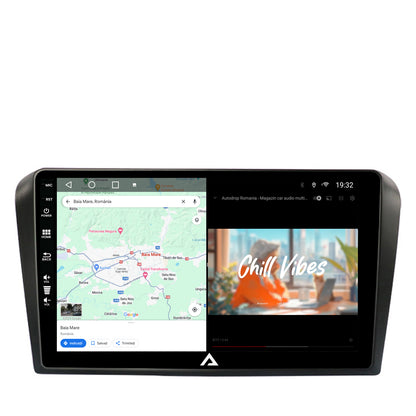 Navigatie Mazda 3 (2003-2009), Android, A-Octacore / 4GB RAM + 64GB ROM, 9 Inch - AD-BGA9004+AD-BGRKIT322