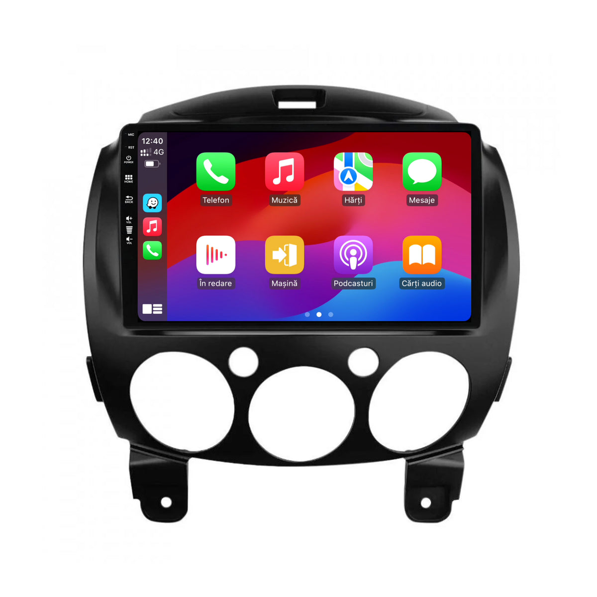 Navigatie Mazda 2 (2007-2014), Android, A-Octacore / 4GB RAM + 64GB ROM, 9 Inch - AD-BGA9004+AD-BGRKIT322 - Copie