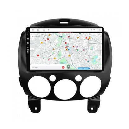 Navigatie Mazda 2 (2007-2014), Android, A-Octacore / 4GB RAM + 64GB ROM, 9 Inch - AD-BGA9004+AD-BGRKIT322 - Copie