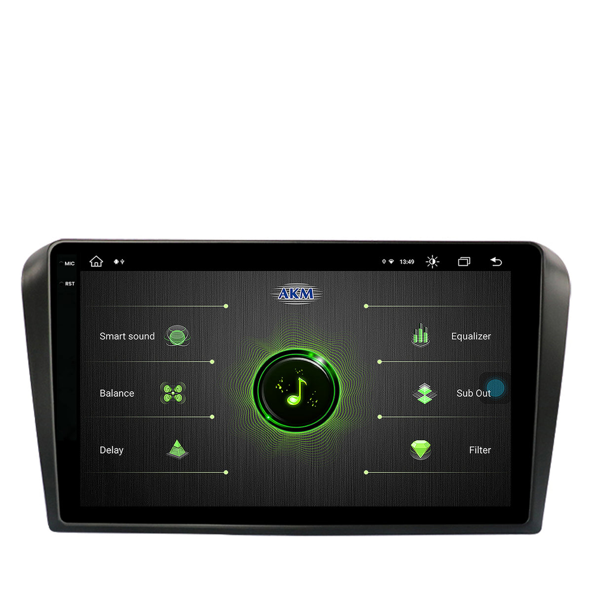 Navigatie Mazda 3 (2003-2009), Android, V-Octacore / 4GB RAM + 64GB ROM, 9.5 Inch - AD-BGV9004+AD-BGRKIT322