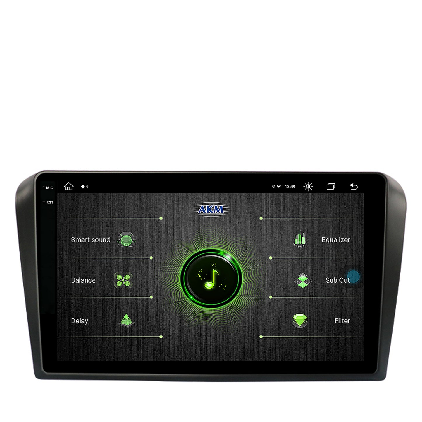 Navigatie Mazda 3 (2003-2009), Android, V-Octacore / 4GB RAM + 64GB ROM, 9.5 Inch - AD-BGV9004+AD-BGRKIT322