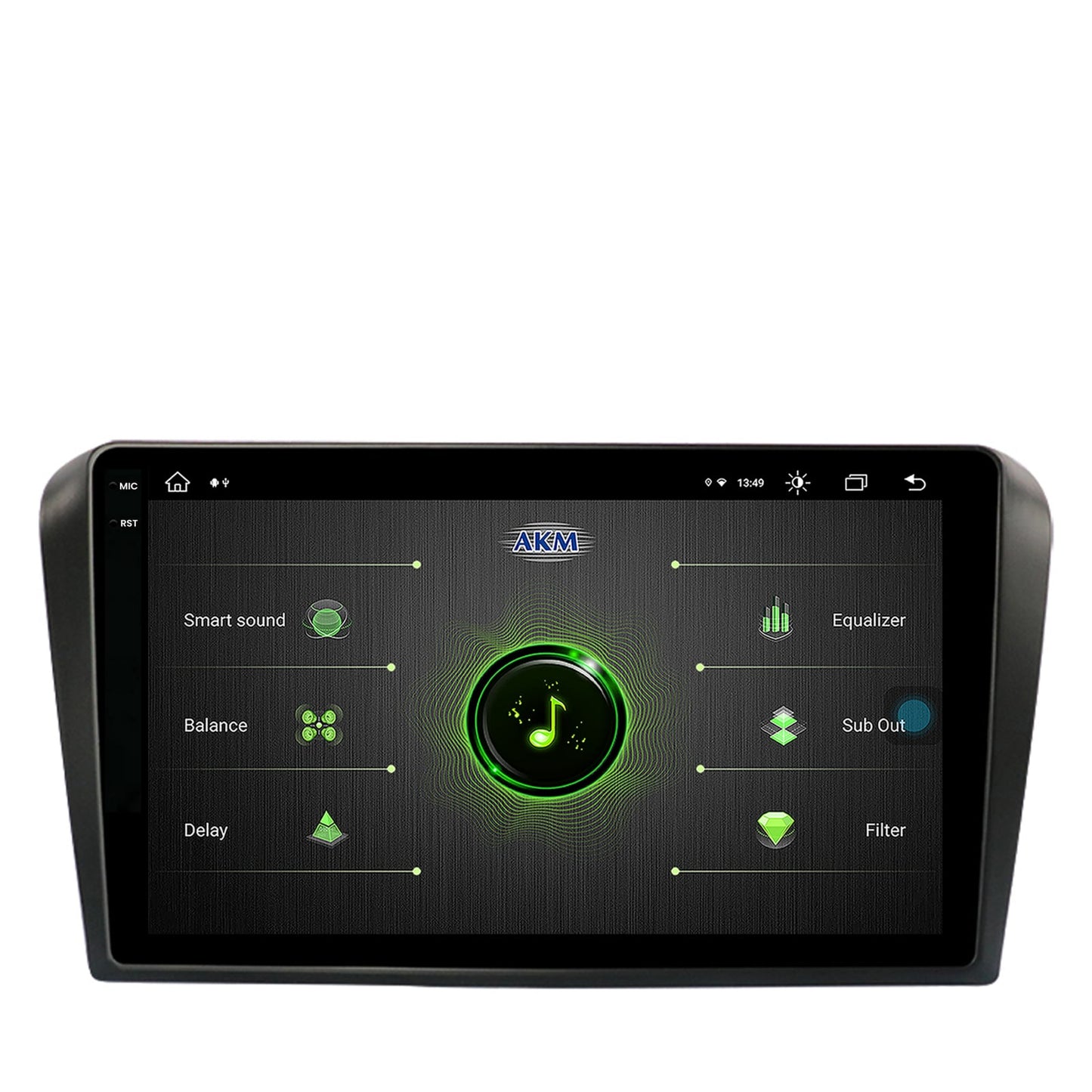 Navigatie Mazda 3 (2003-2009), Android, X-Octacore / 8GB RAM + 256GB ROM, 9.5 Inch - AD-BGX9008+AD-BGRKIT322