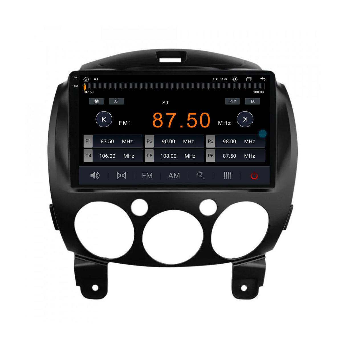 Navigatie Mazda 2 (2007-2014), Android, X-Octacore / 8GB RAM + 256GB ROM, 9.5 Inch - AD-BGX9008+AD-BGRKIT325