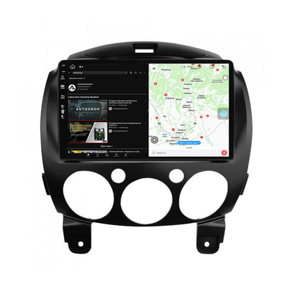 Navigatie Mazda 2 (2007-2014), Android, Z-Octacore / 8GB RAM + 256GB ROM, 9 Inch - AD-BGZ9008+AD-BGRKIT325