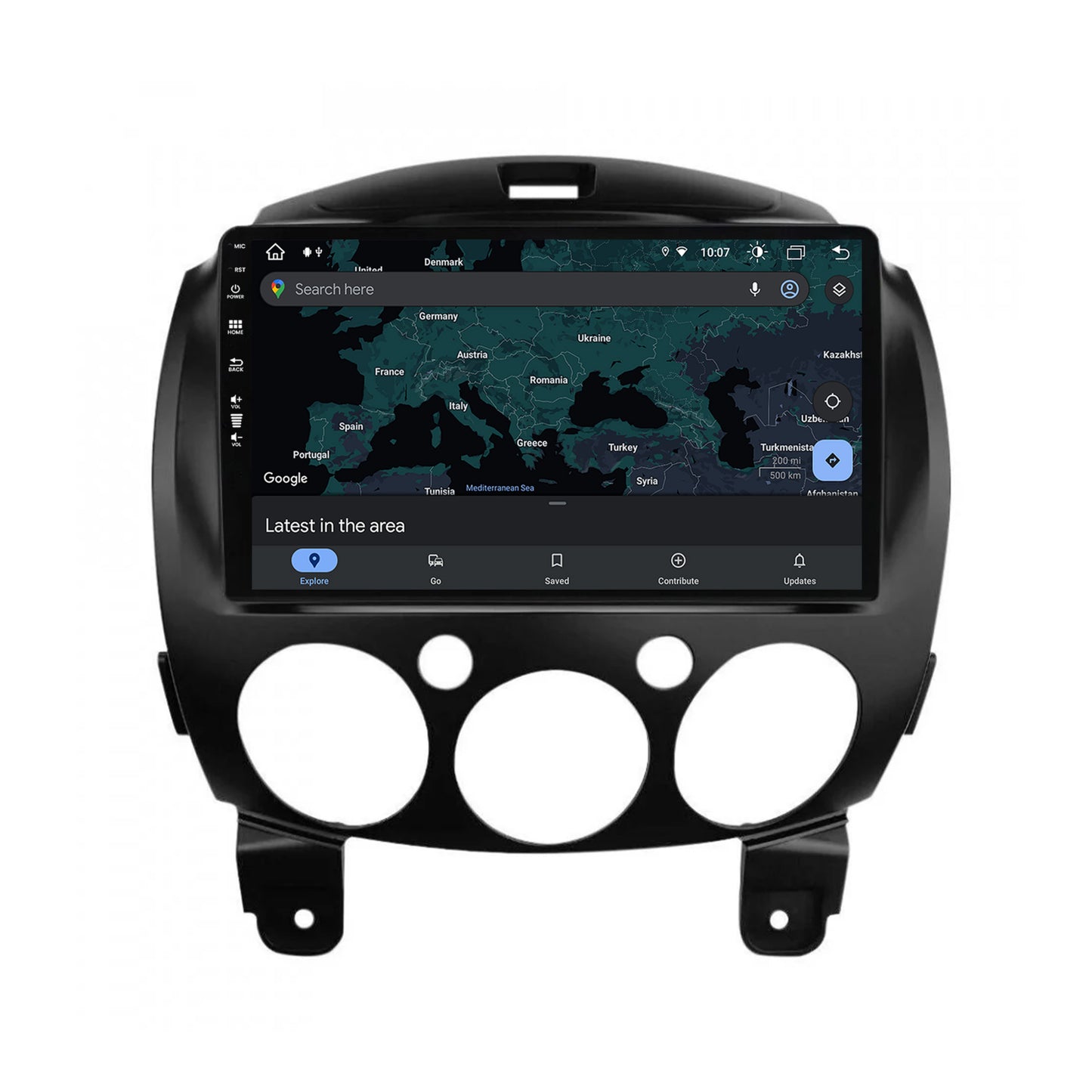 Navigatie Mazda 2 (2007-2014), Android, Z-Octacore / 8GB RAM + 256GB ROM, 9 Inch - AD-BGZ9008+AD-BGRKIT325