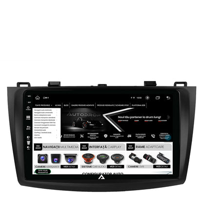 Navigatie Mazda 3 (2009-2013), Android, Z-Octacore / 8GB RAM + 256GB ROM, 9 Inch - AD-BGZ9008+AD-BGRKIT320
