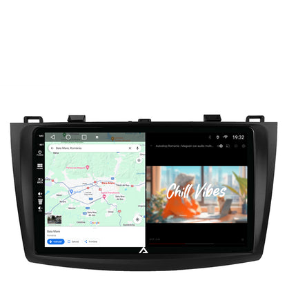 Navigatie Mazda 3 (2009-2013), Android, A-Octacore / 4GB RAM + 64GB ROM, 9 Inch - AD-BGA9004+AD-BGRKIT320