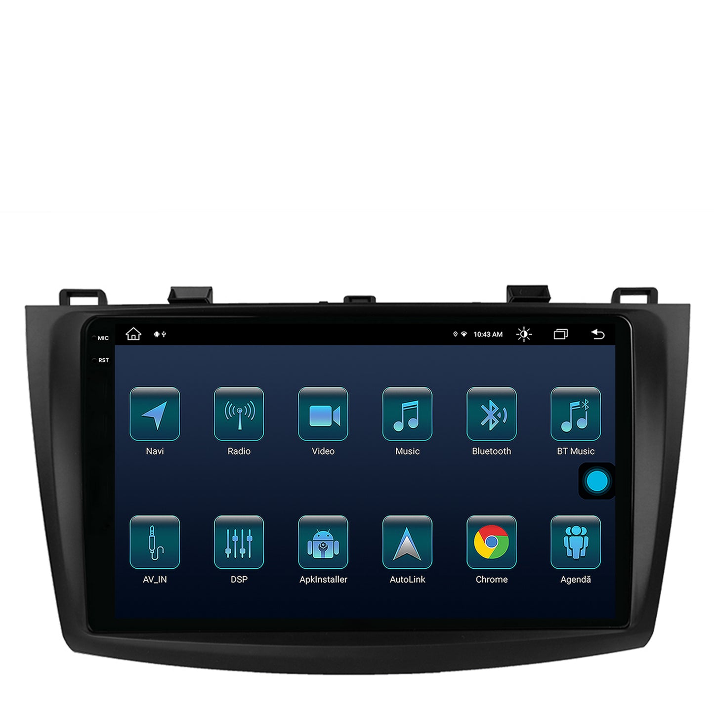 Navigatie Mazda 3 (2009-2013), Android, X-Octacore / 8GB RAM + 256GB ROM, 9.5 Inch - AD-BGX9008+AD-BGRKIT320