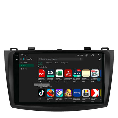 Navigatie Mazda 3 (2009-2013), Android, X-Octacore / 8GB RAM + 256GB ROM, 9.5 Inch - AD-BGX9008+AD-BGRKIT320