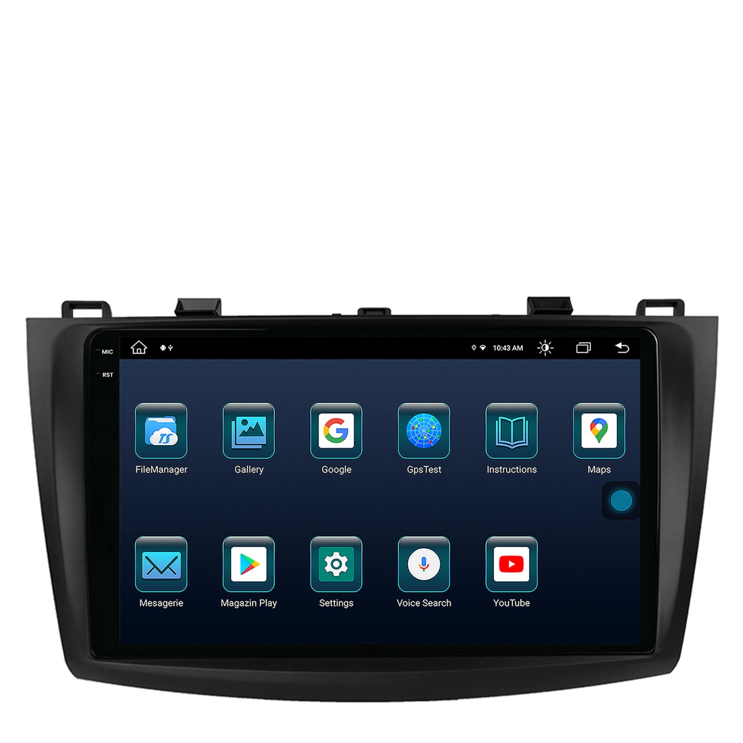 Navigatie Mazda 3 (2009-2013), Android, X-Octacore / 8GB RAM + 256GB ROM, 9.5 Inch - AD-BGX9008+AD-BGRKIT320