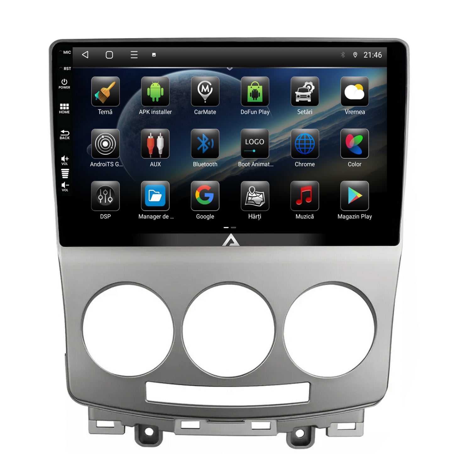 Navigatie Mazda 5 (2005-2010), Android, E-Octacore / 2GB RAM + 32GB ROM, 9 Inch - AD-BGE9002+AD-BGRKIT324