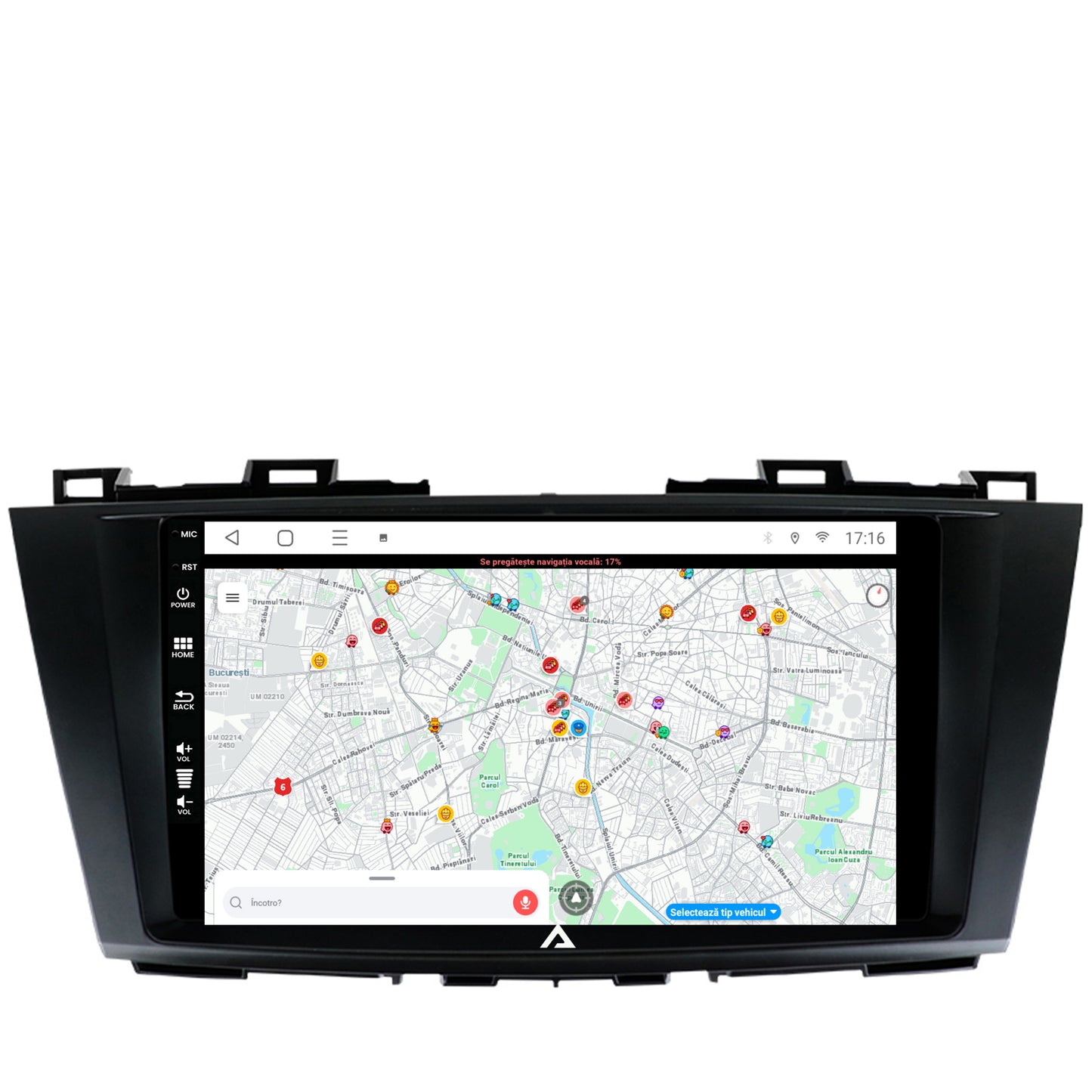 Navigatie Mazda 5 (2010-2015), Android, E-Octacore / 2GB RAM + 32GB ROM, 9 Inch - AD-BGE9002+AD-BGRKIT323
