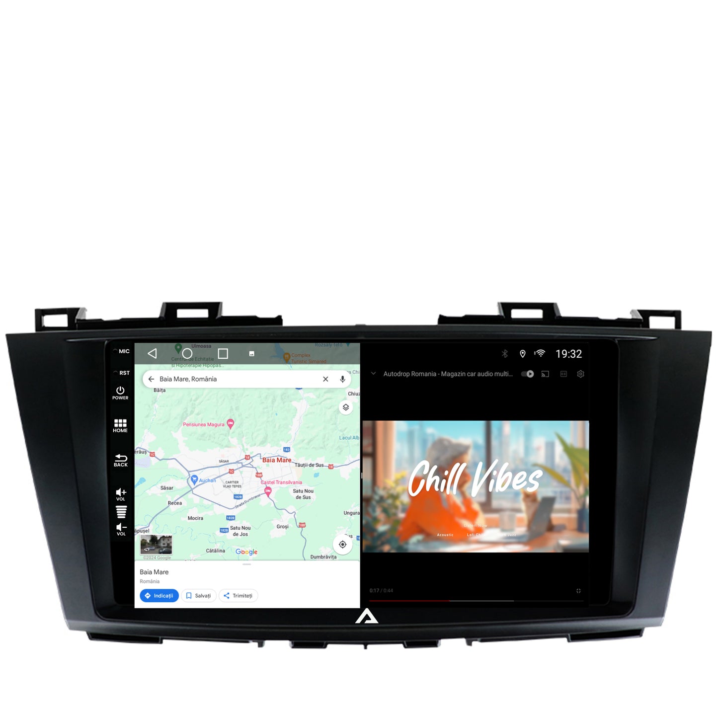 Navigatie Mazda 5 (2010-2015), Android, A-Octacore / 4GB RAM + 64GB ROM, 9 Inch - AD-BGA9004+AD-BGRKIT323
