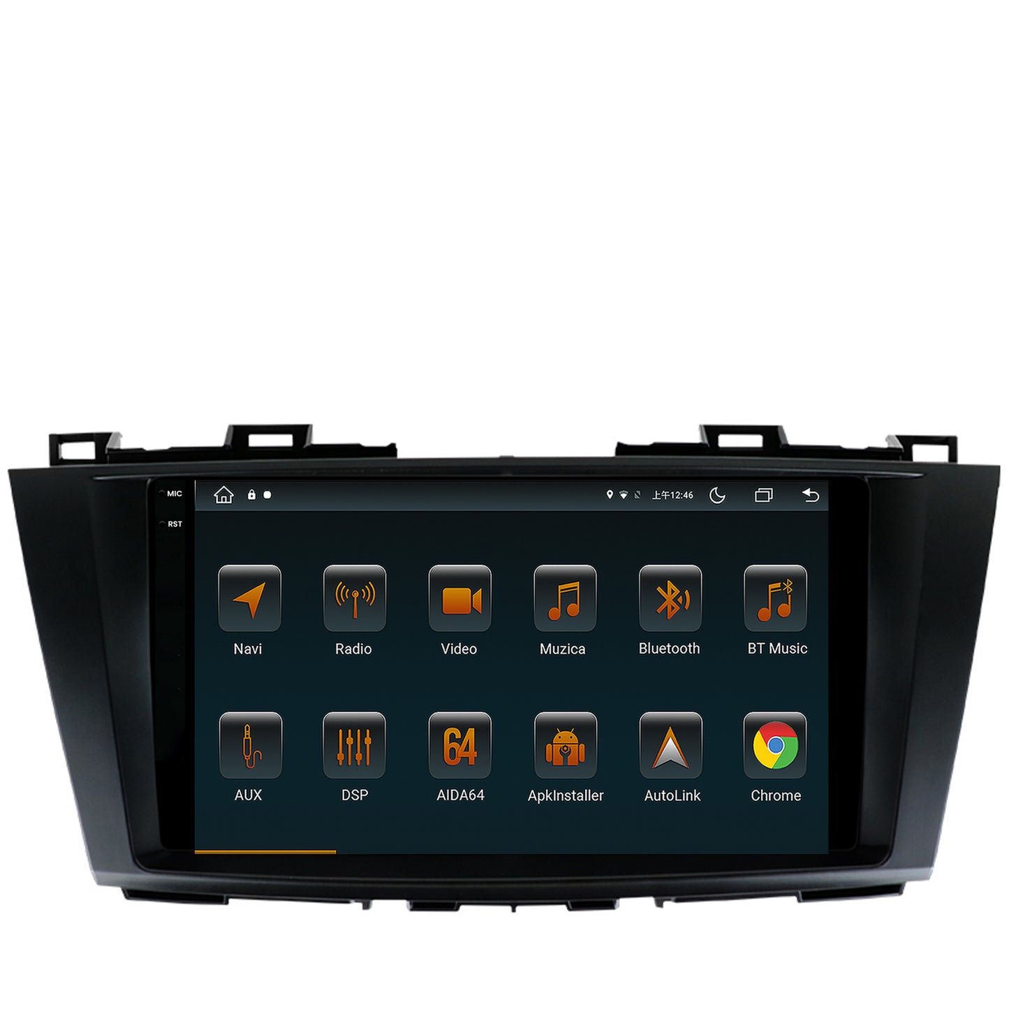 Navigatie Mazda 5 (2010-2015), Android, V-Octacore / 4GB RAM + 64GB ROM, 9.5 Inch - AD-BGV9004+AD-BGRKIT323