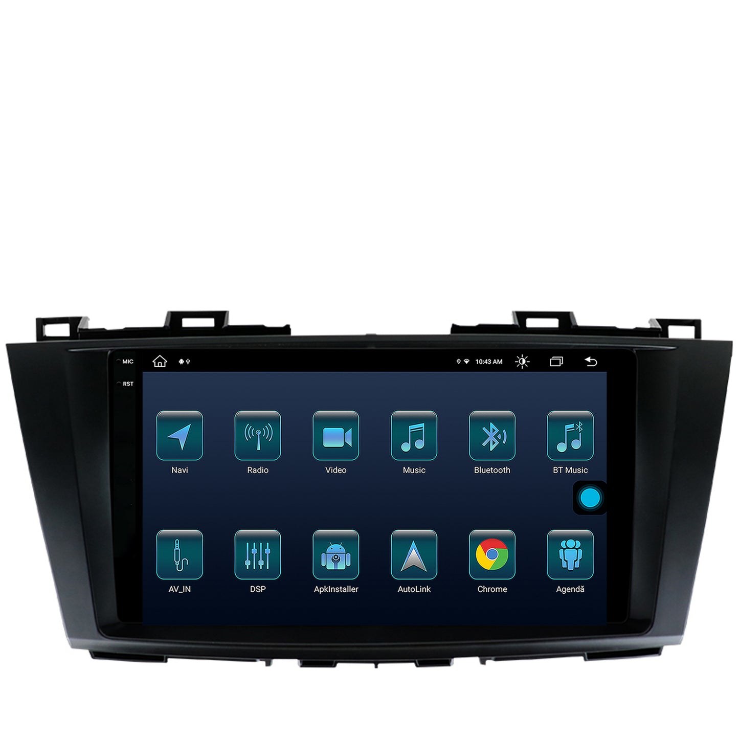 Navigatie Mazda 5 (2010-2015), Android, X-Octacore / 8GB RAM + 256GB ROM, 9.5 Inch - AD-BGX9008+AD-BGRKIT323