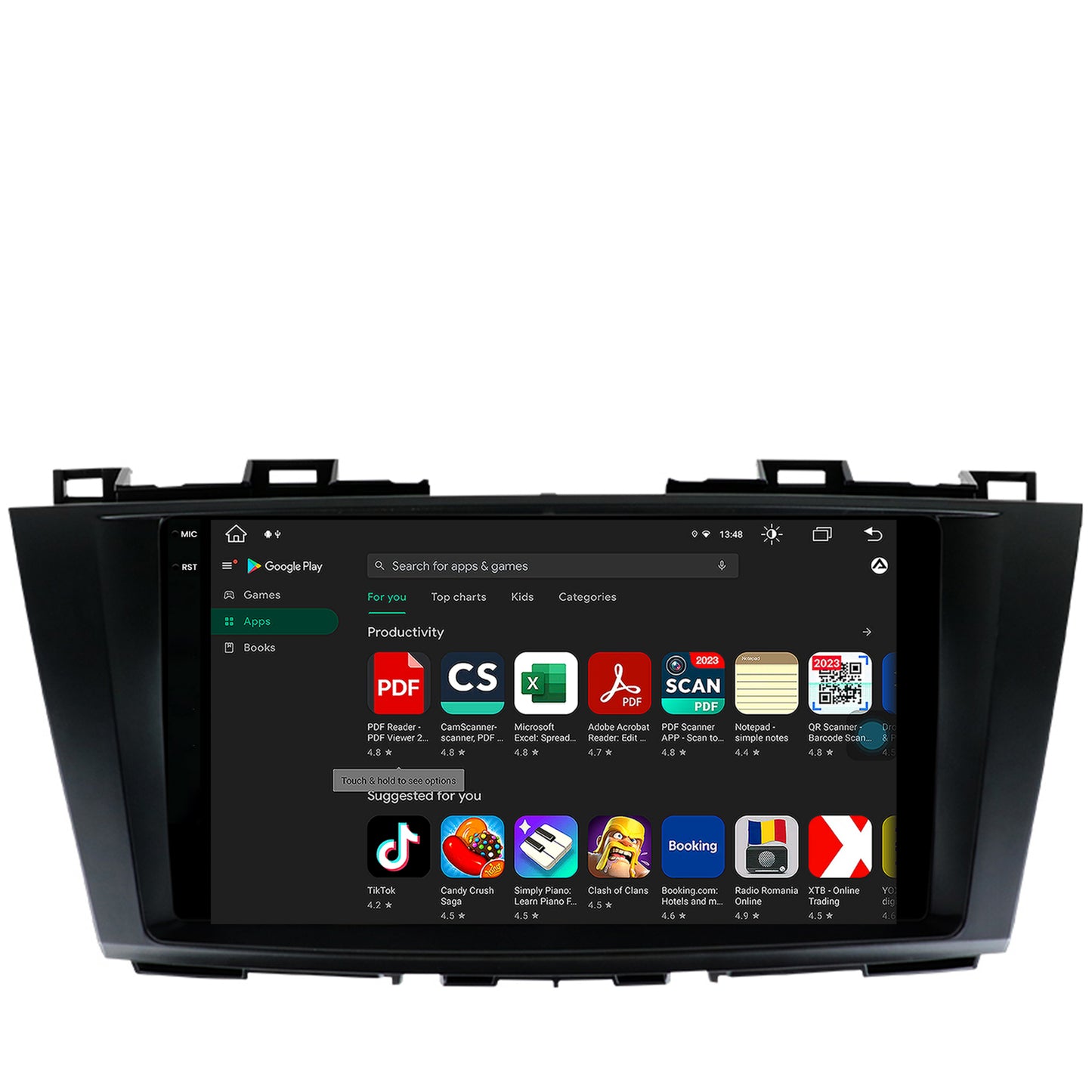 Navigatie Mazda 5 (2010-2015), Android, X-Octacore / 8GB RAM + 256GB ROM, 9.5 Inch - AD-BGX9008+AD-BGRKIT323