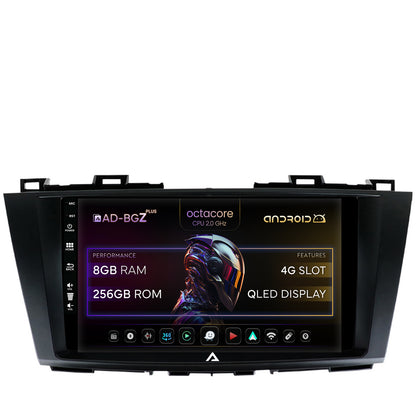 Navigatie Mazda 5 (2010-2015), Android, Z-Octacore / 8GB RAM + 256GB ROM, 9 Inch - AD-BGZ9008+AD-BGRKIT323
