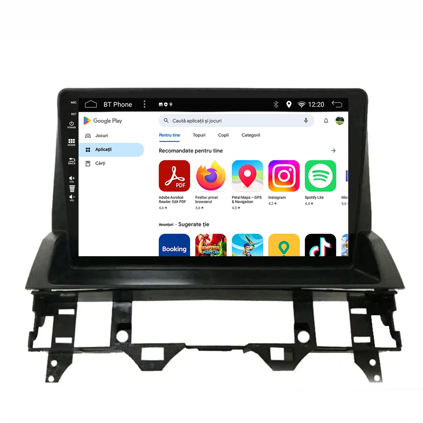Navigatie Mazda 6 (2002-2008), Android, A-Octacore / 4GB RAM + 64GB ROM, 10.1 Inch - AD-BGA10004+AD-BGRKIT321V2