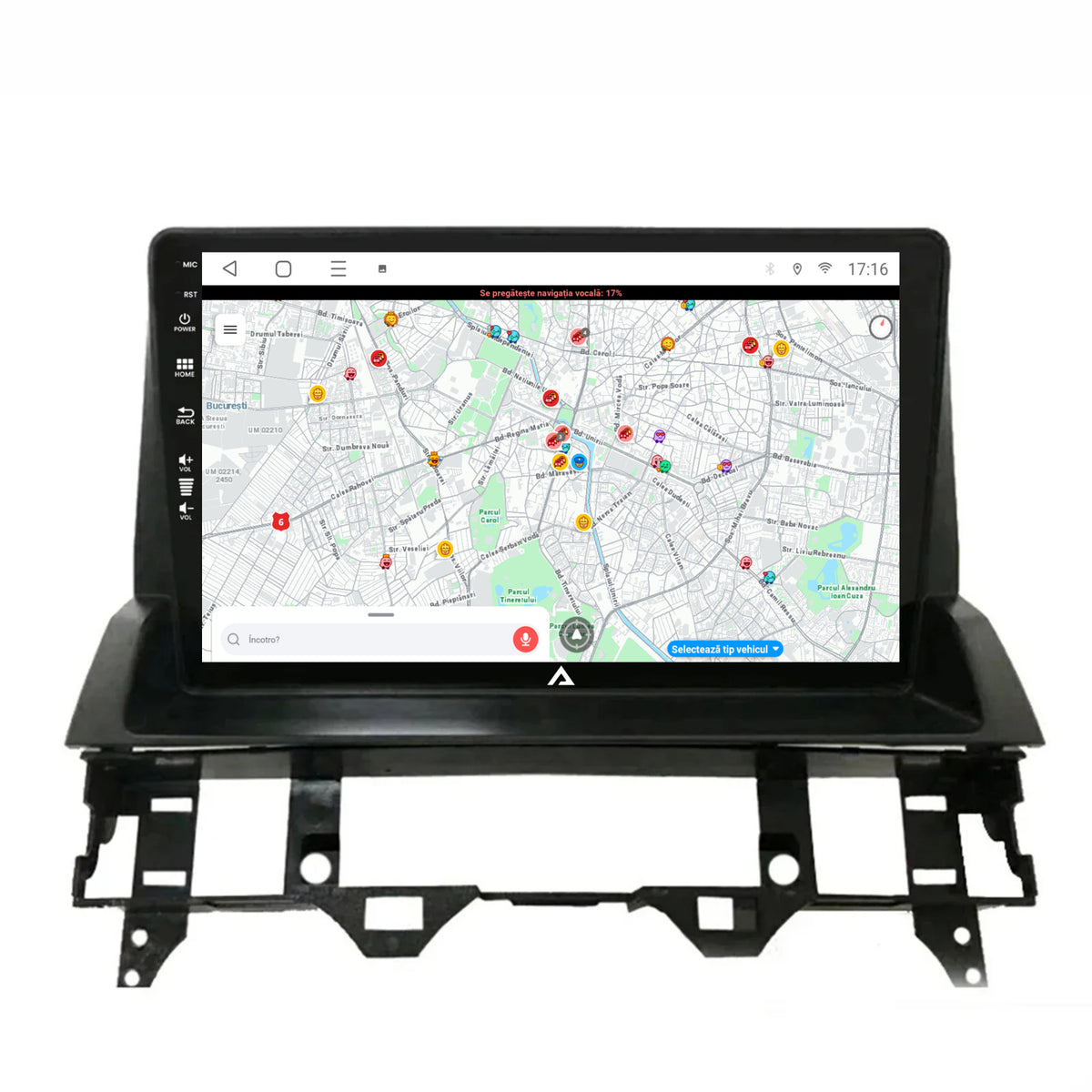 Navigatie Mazda 6 (2002-2008), Android, P-Octacore / 2GB RAM + 32GB ROM, 10.1 Inch - AD-BGP10002+AD-BGRKIT321V2
