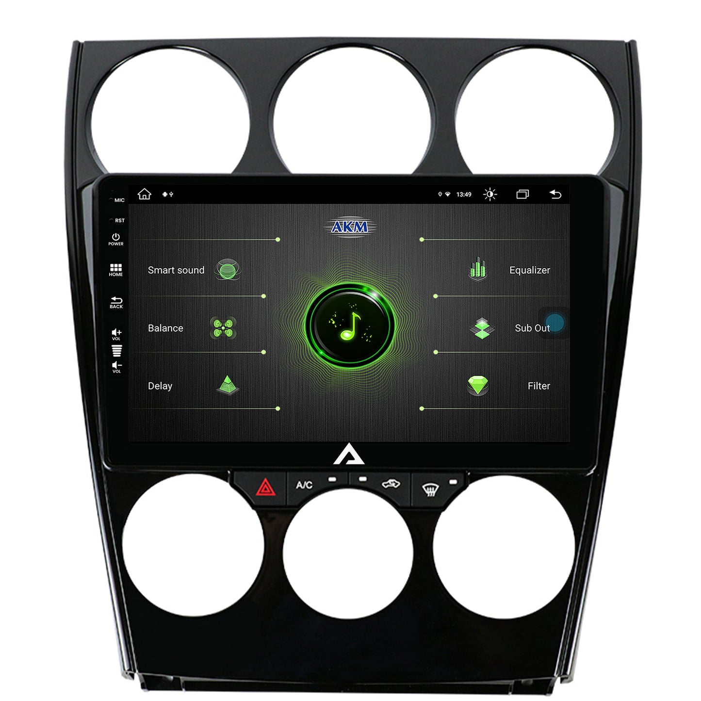 Navigatie Mazda 6 (2002-2008), Android, Z-Octacore / 8GB RAM + 256GB ROM, 9 Inch - AD-BGZ9008+AD-BGRKIT321