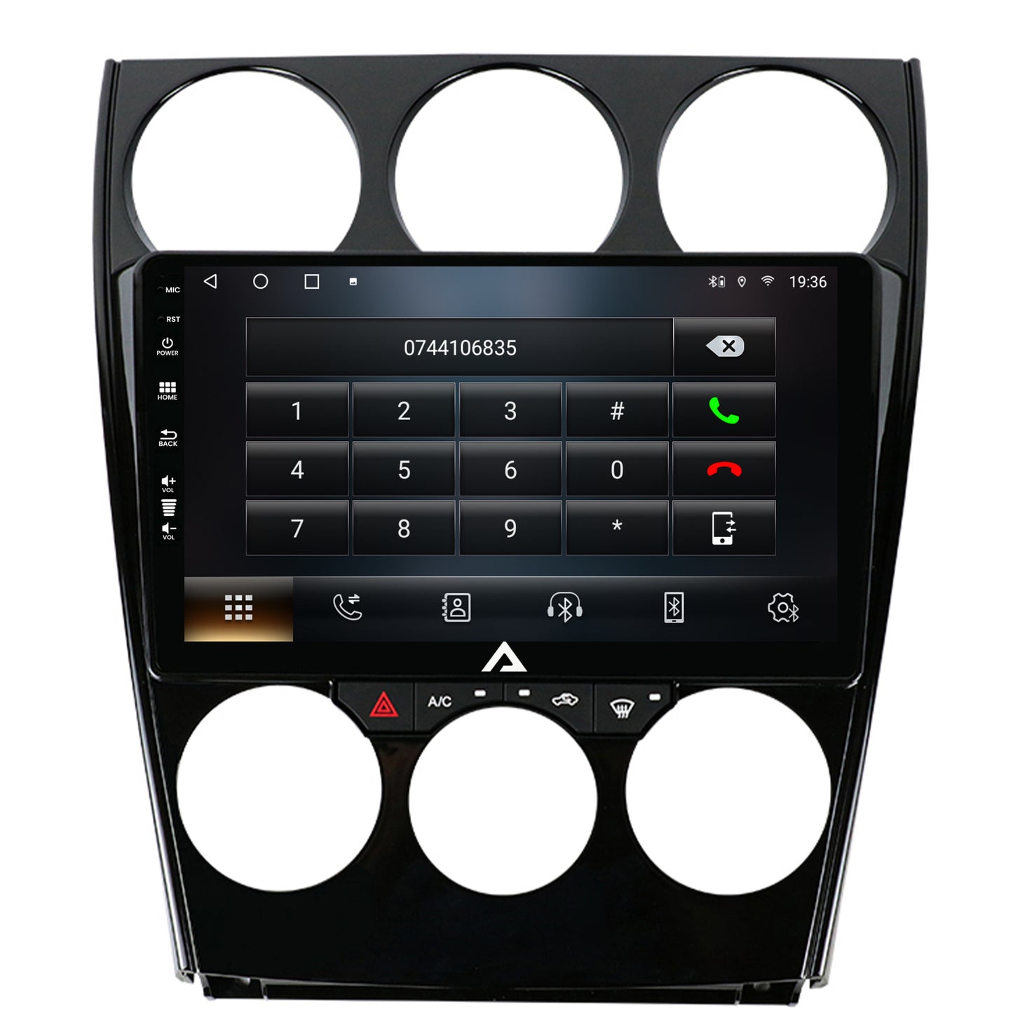 Navigatie Mazda 6 (2002-2008), Android, A-Octacore / 4GB RAM + 64GB ROM, 9 Inch - AD-BGA9004+AD-BGRKIT321