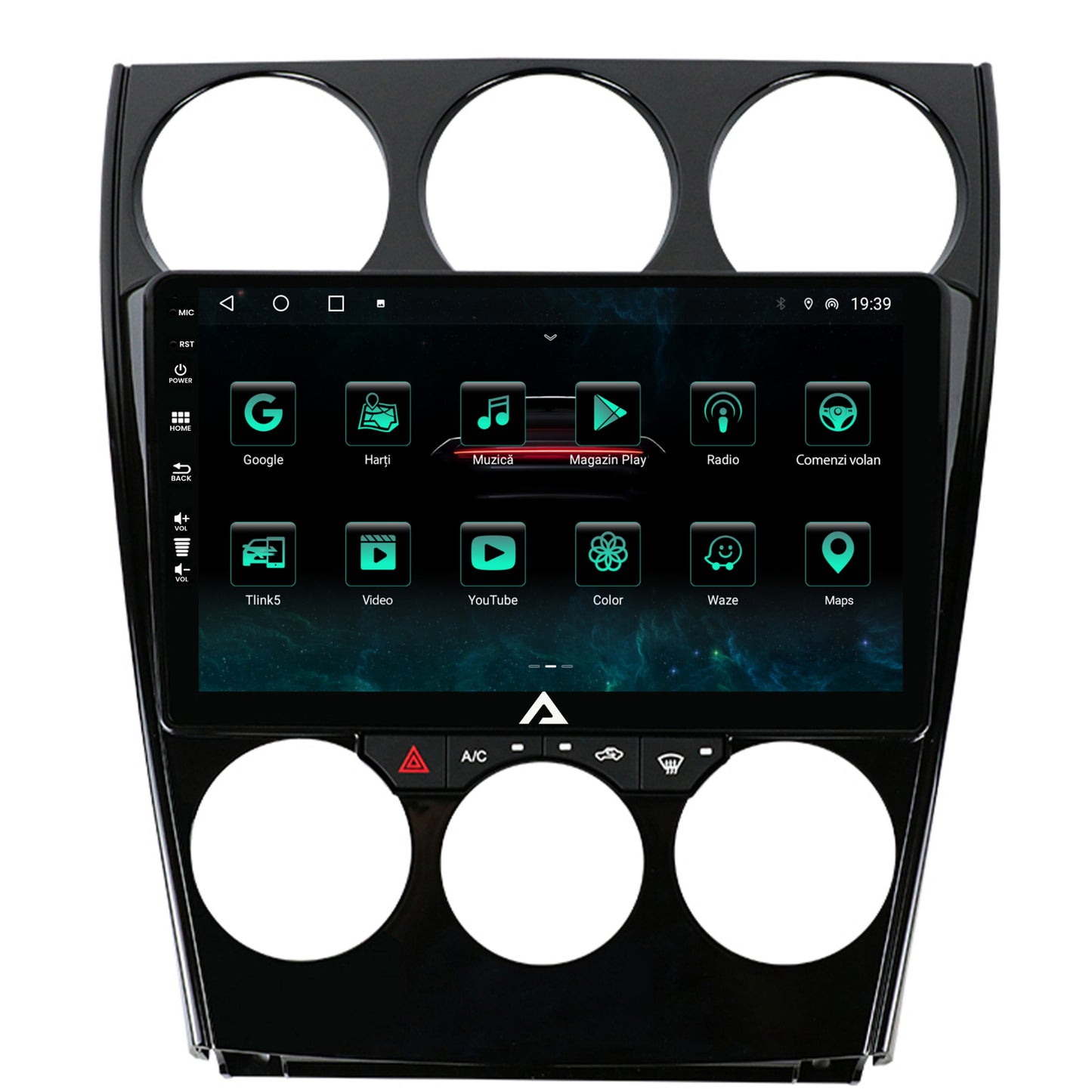 Navigatie Mazda 6 (2002-2008), Android, A-Octacore / 4GB RAM + 64GB ROM, 9 Inch - AD-BGA9004+AD-BGRKIT321