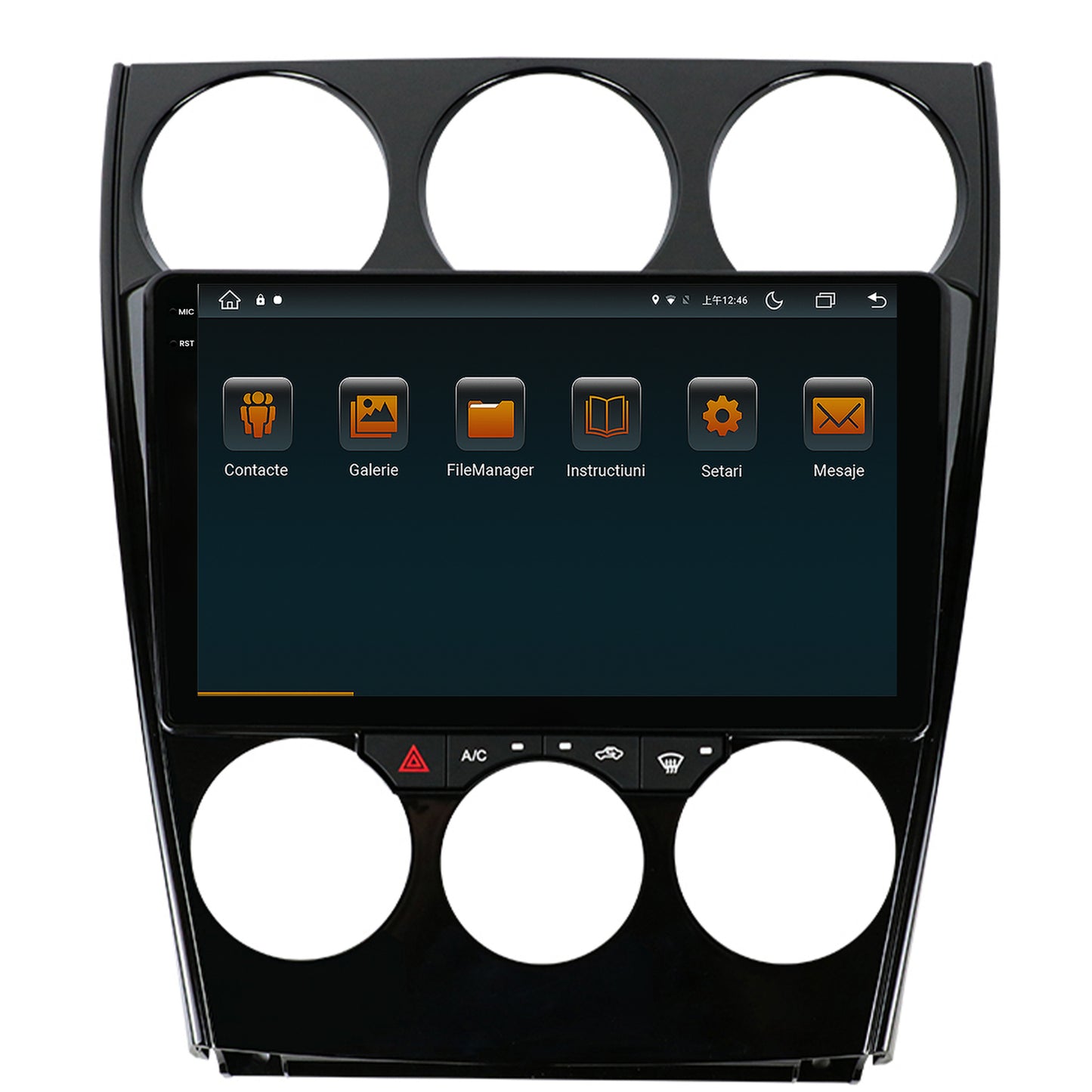 Navigatie Mazda 6 (2002-2008), Android, V-Octacore / 4GB RAM + 64GB ROM, 9.5 Inch - AD-BGV9004+AD-BGRKIT321