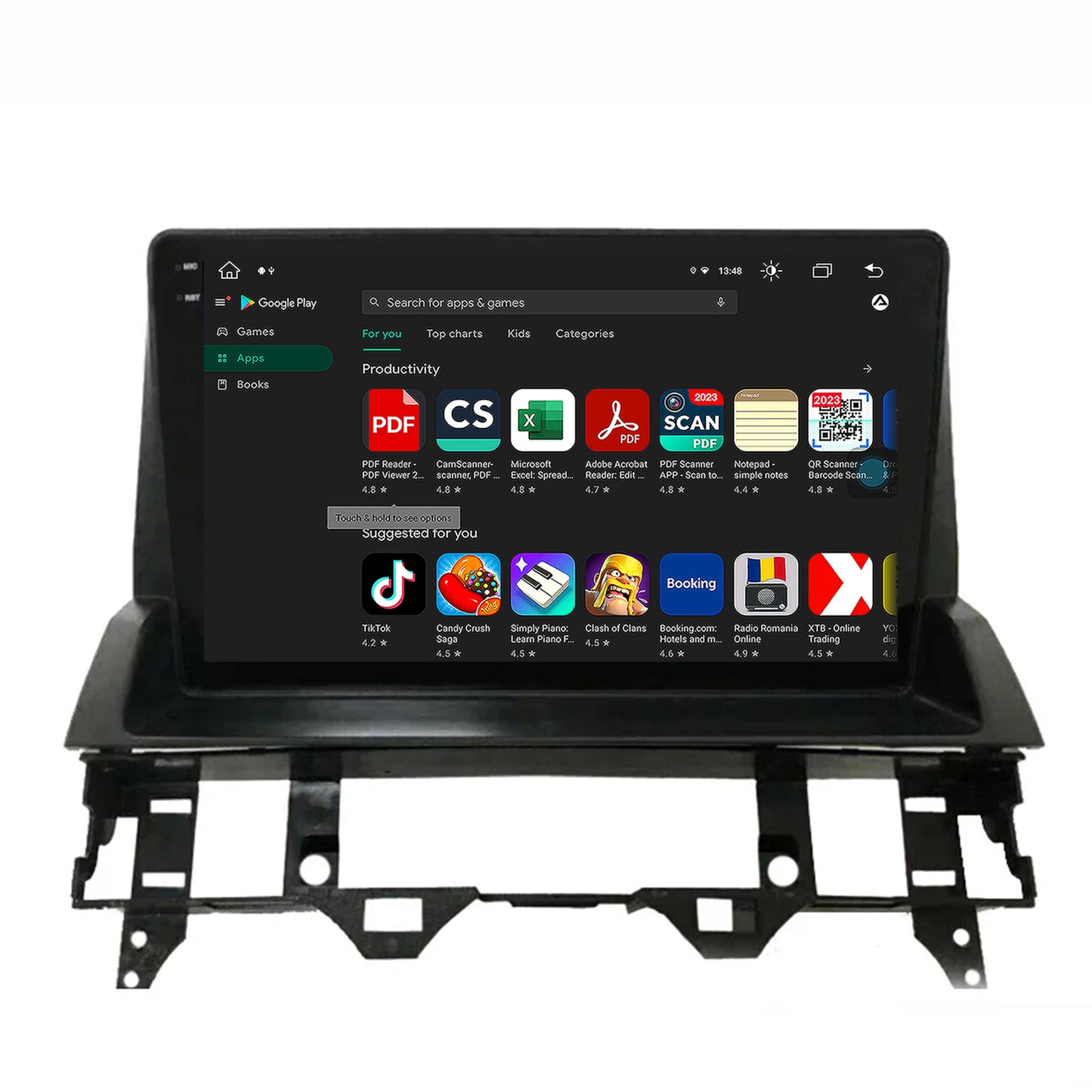 Navigatie Mazda 6 (2002-2008), Android, V-Octacore / 4GB RAM + 64GB ROM, 10.36 Inch - AD-BGV10004+AD-BGRKIT321V2