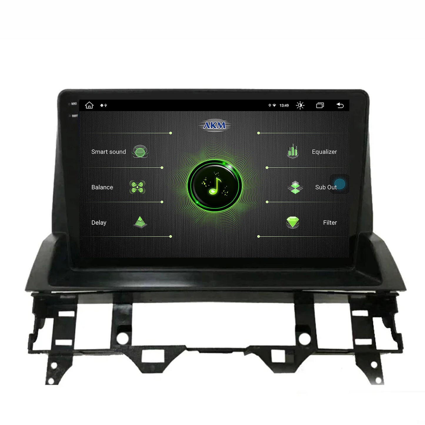 Navigatie Mazda 6 (2002-2008), Android, V-Octacore / 4GB RAM + 64GB ROM, 10.36 Inch - AD-BGV10004+AD-BGRKIT321V2