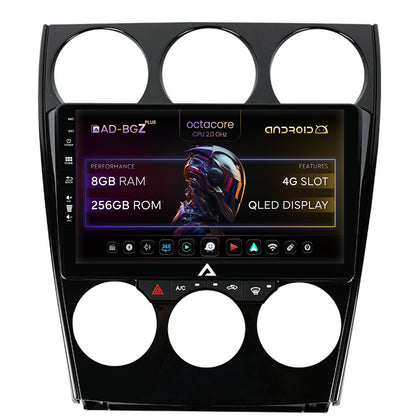 Navigatie Mazda 6 (2002-2008), Android, Z-Octacore / 8GB RAM + 256GB ROM, 9 Inch - AD-BGZ9008+AD-BGRKIT321