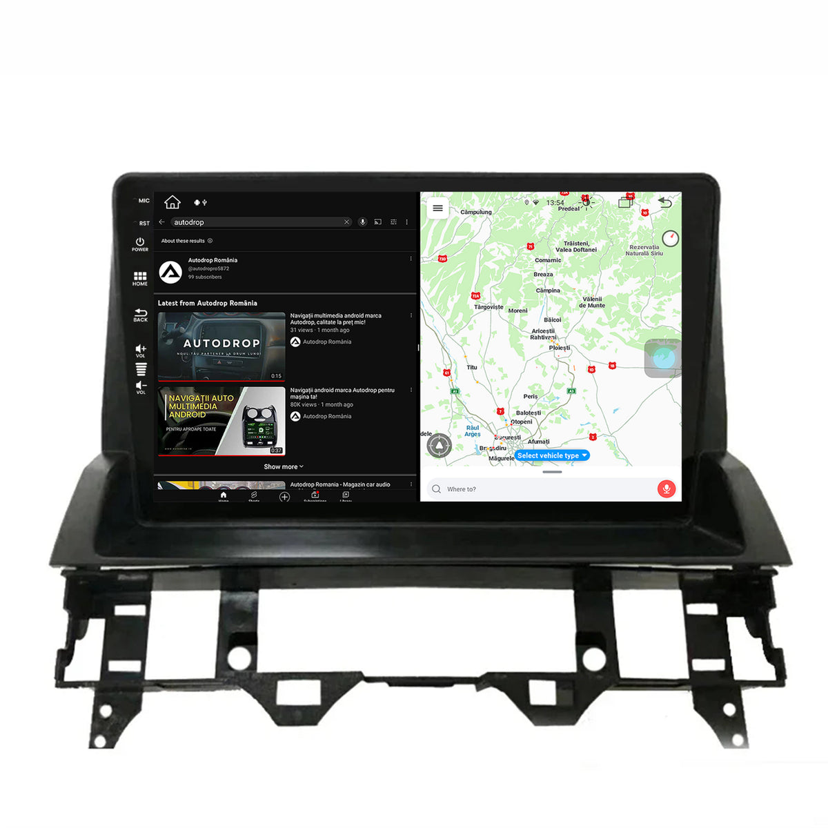 Navigatie Mazda 6 (2002-2008), Android, Z-Octacore / 8GB RAM + 256GB ROM, 10.1 Inch - AD-BGZ10008+AD-BGRKIT321V2