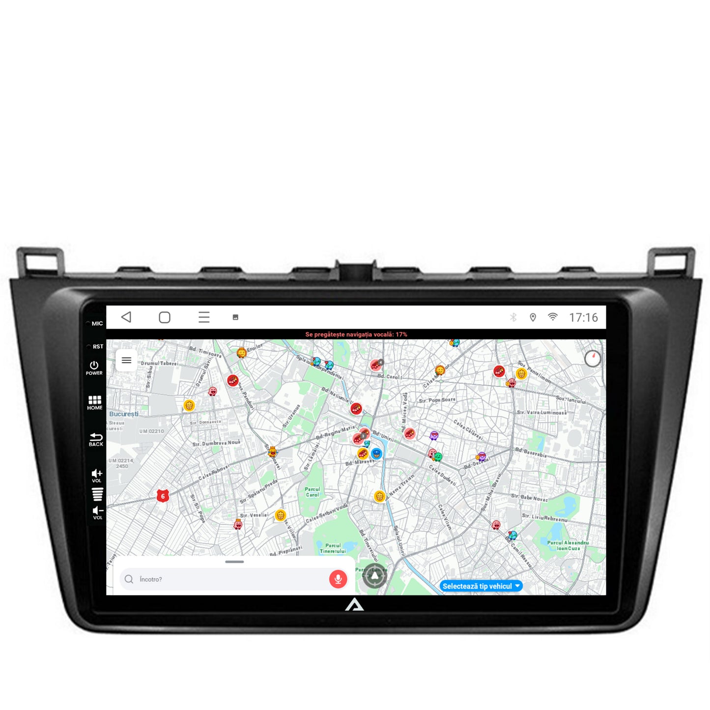 Navigatie Mazda 6 (2008-2013), Android, E-Octacore / 2GB RAM + 32GB ROM, 9 Inch - AD-BGE9002+AD-BGRKIT328