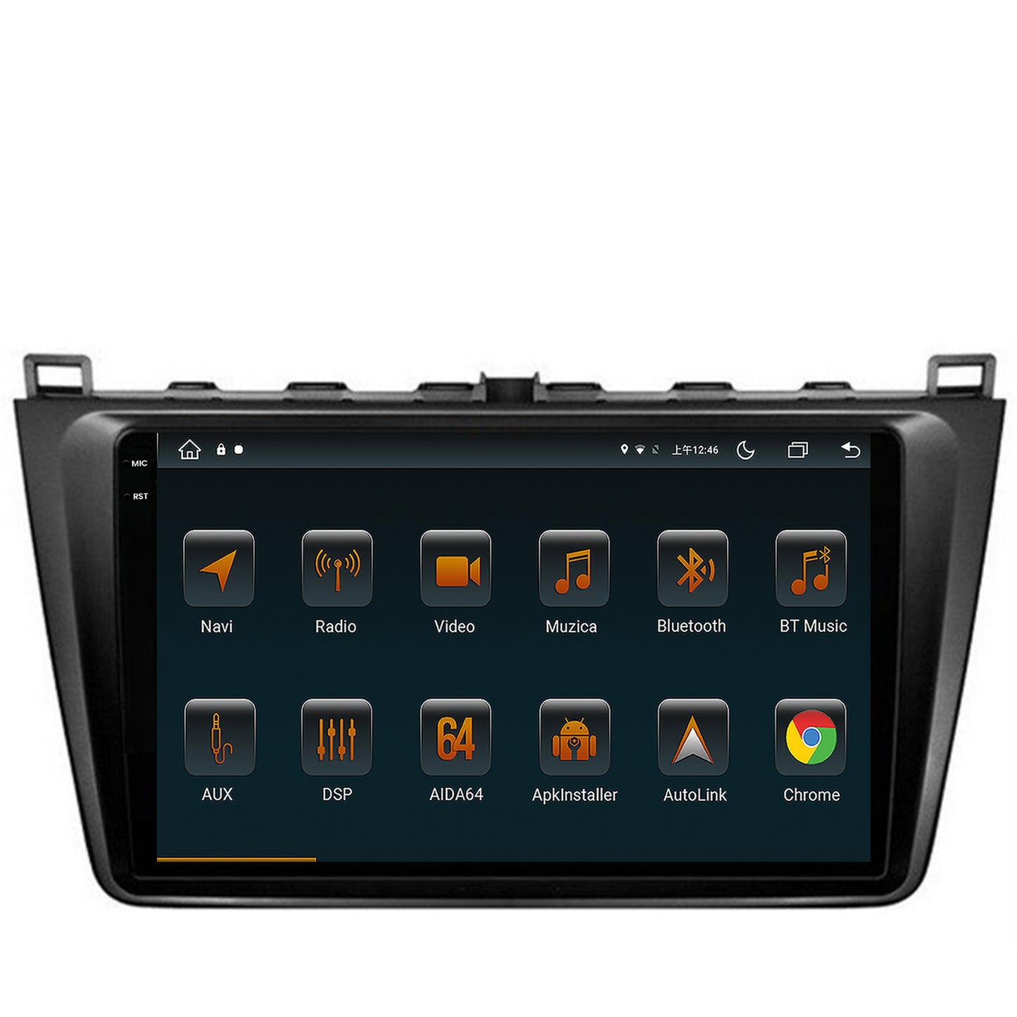 Navigatie Mazda 6 (2008-2013), Android, V-Octacore / 4GB RAM + 64GB ROM, 9.5 Inch - AD-BGV9004+AD-BGRKIT328