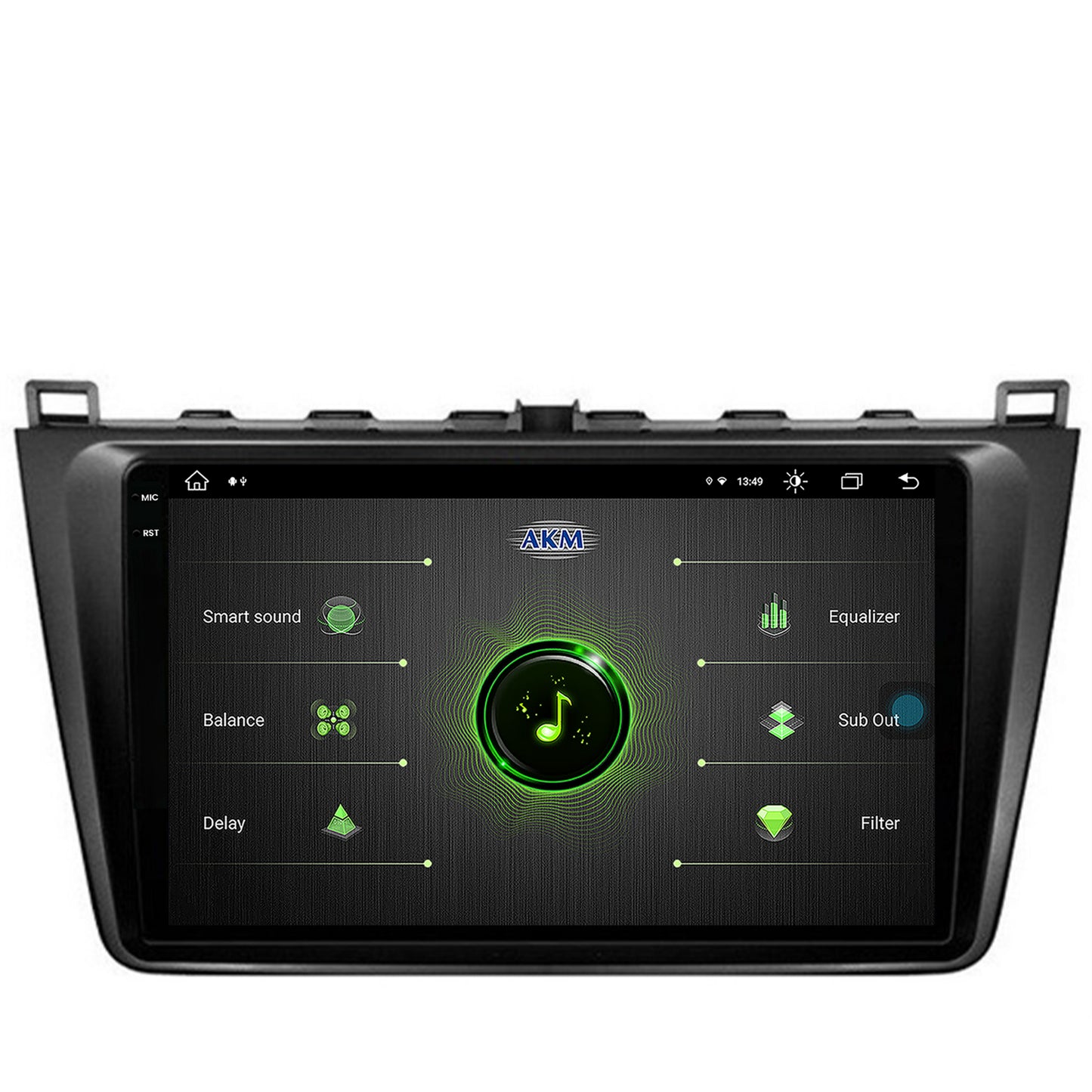 Navigatie Mazda 6 (2008-2013), Android, V-Octacore / 4GB RAM + 64GB ROM, 9.5 Inch - AD-BGV9004+AD-BGRKIT328