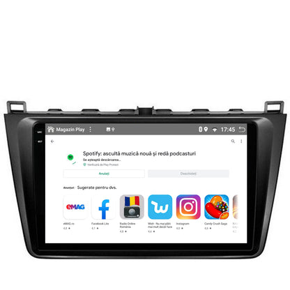 Navigatie Mazda 6 (2008-2013), Android, X-Octacore / 8GB RAM + 256GB ROM, 9.5 Inch - AD-BGX9008+AD-BGRKIT328
