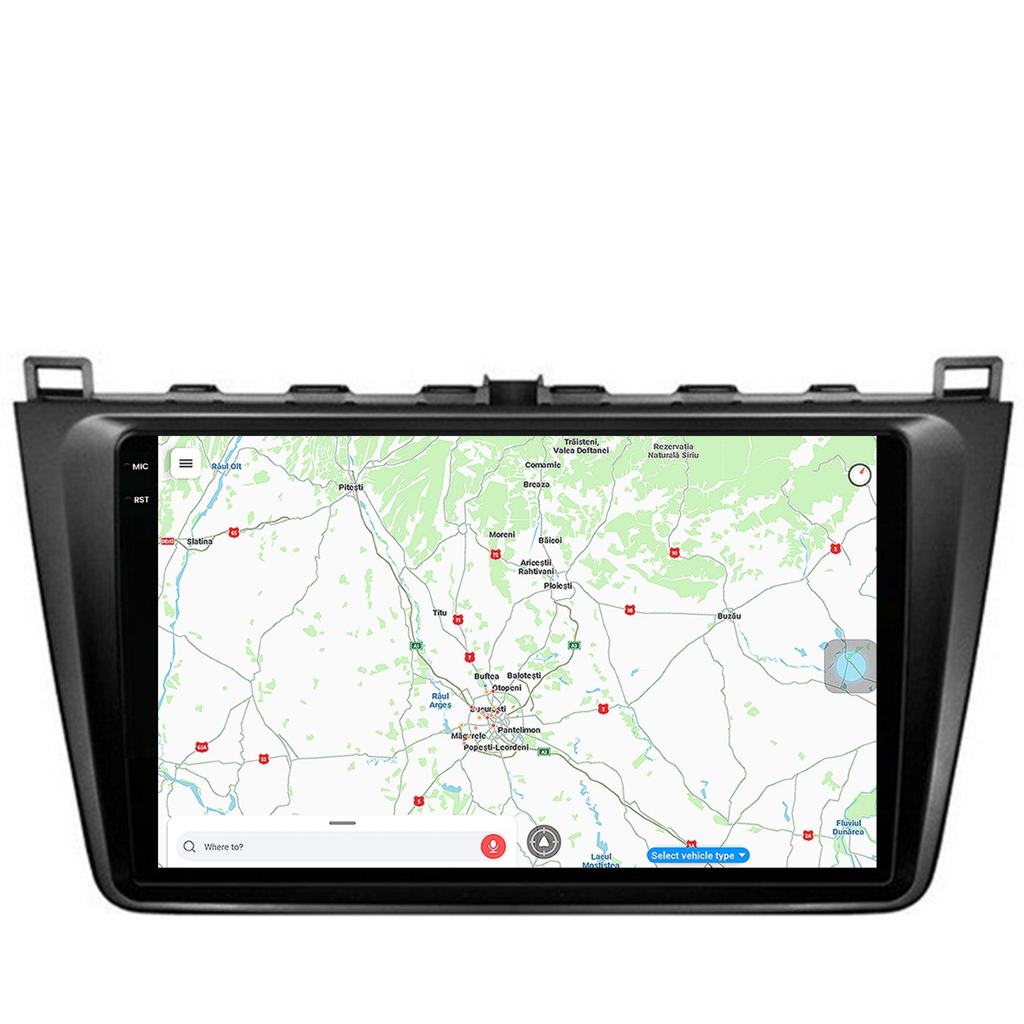 Navigatie Mazda 6 (2008-2013), Android, X-Octacore / 8GB RAM + 256GB ROM, 9.5 Inch - AD-BGX9008+AD-BGRKIT328