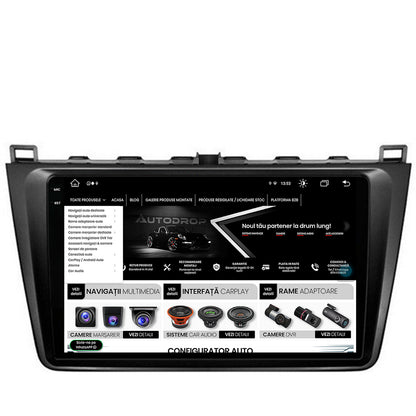 Navigatie Mazda 6 (2008-2013), Android, X-Octacore / 8GB RAM + 256GB ROM, 9.5 Inch - AD-BGX9008+AD-BGRKIT328