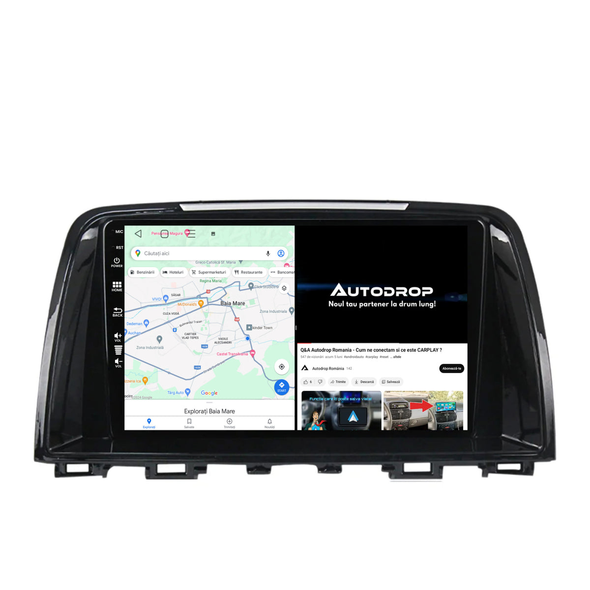 Navigatie Mazda 6 (2013-2015), Android, E-Octacore / 2GB RAM + 32GB ROM, 9 Inch - AD-BGE9002+AD-BGRKIT328v2