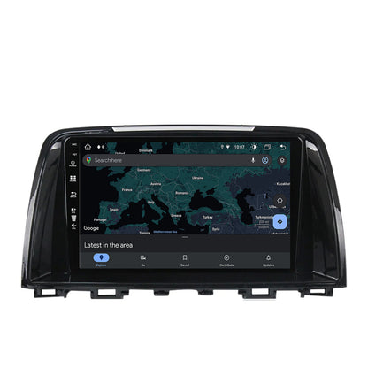 Navigatie Mazda 6 (2013-2015), Android, Z-Octacore / 8GB RAM + 256GB ROM, 9 Inch - AD-BGZ9008+AD-BGRKIT328v2