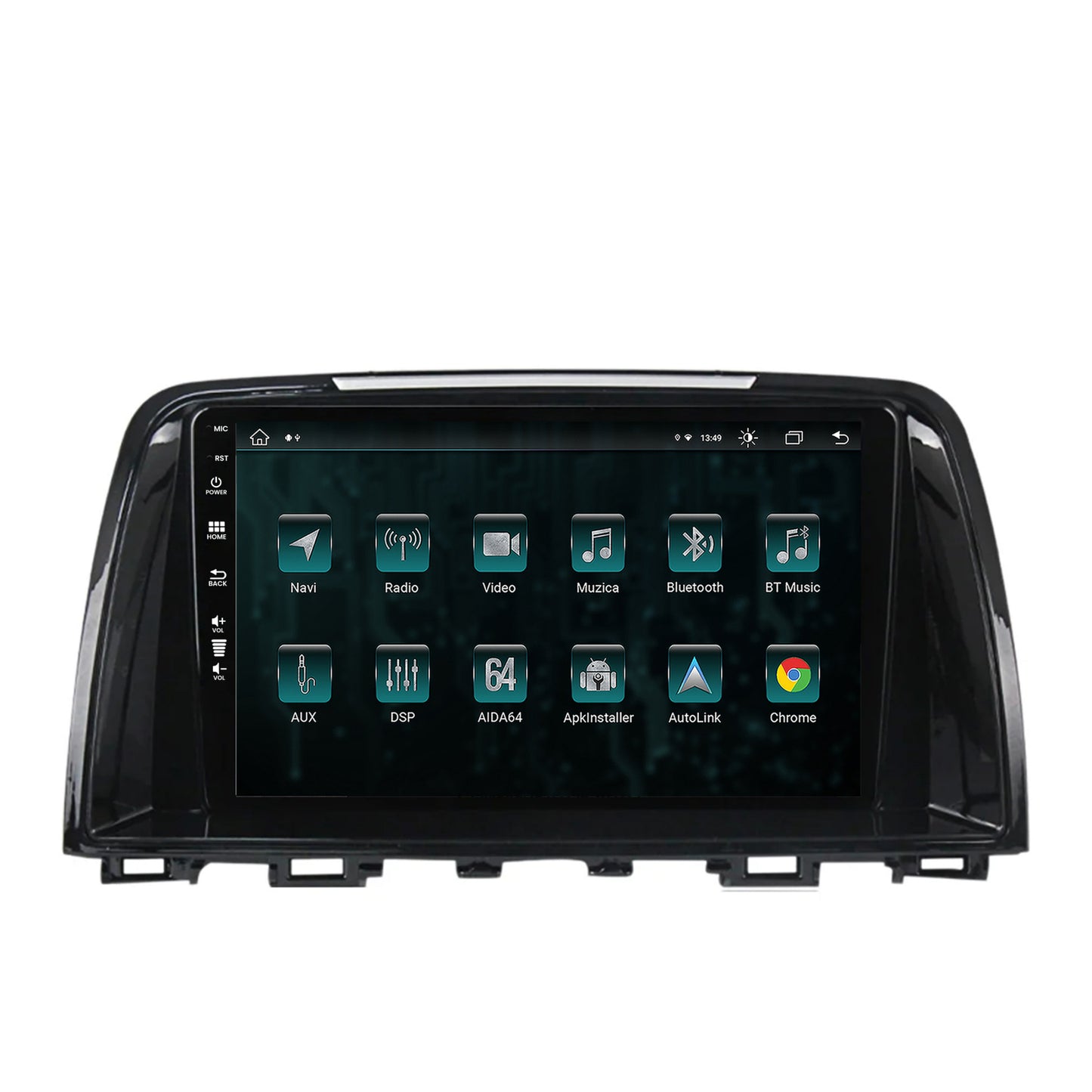 Navigatie Mazda 6 (2013-2015), Android, Z-Octacore / 8GB RAM + 256GB ROM, 9 Inch - AD-BGZ9008+AD-BGRKIT328v2