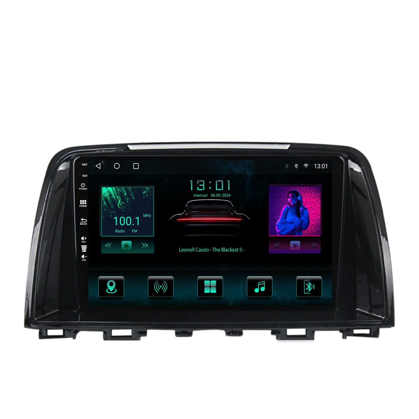Navigatie Mazda 6 (2013-2015), Android, A-Octacore / 4GB RAM + 64GB ROM, 9 Inch - AD-BGA9004+AD-BGRKIT328v2