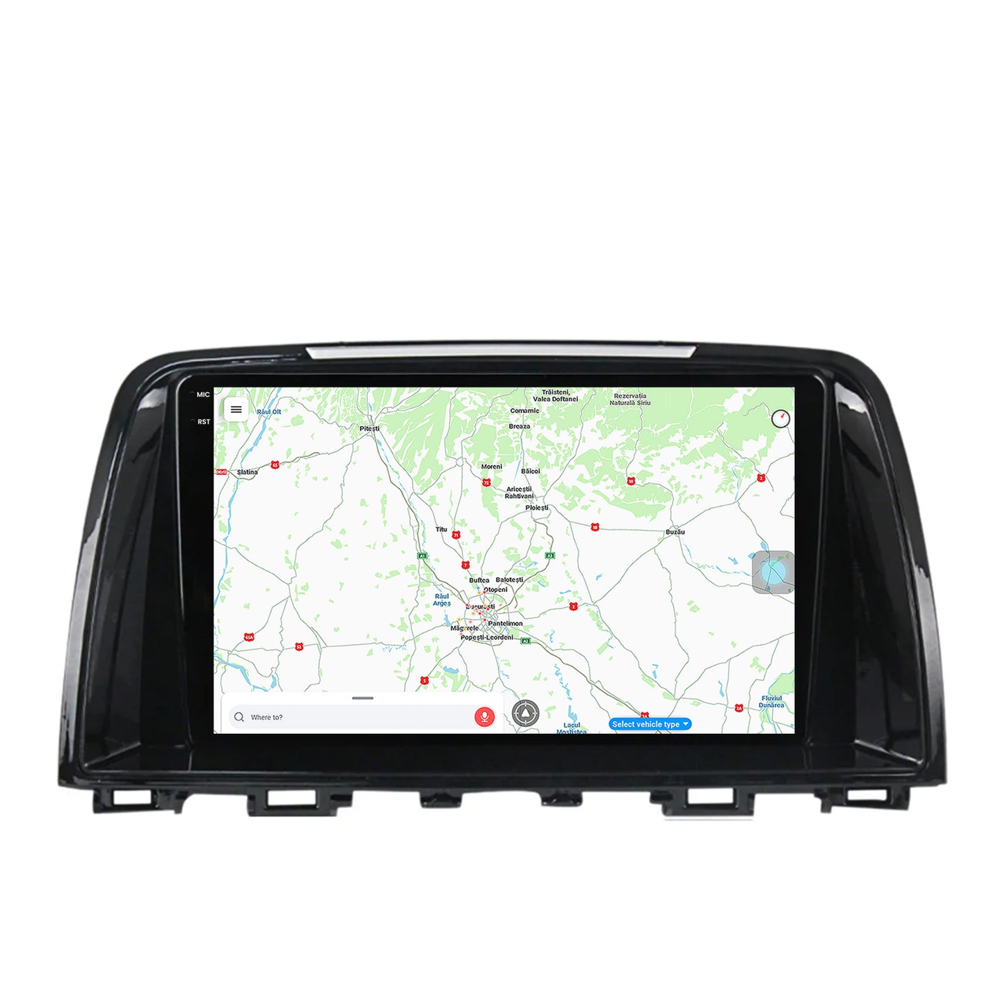 Navigatie Mazda 6 (2013-2015), Android, V-Octacore / 4GB RAM + 64GB ROM, 9.5 Inch - AD-BGV9004+AD-BGRKIT328v2