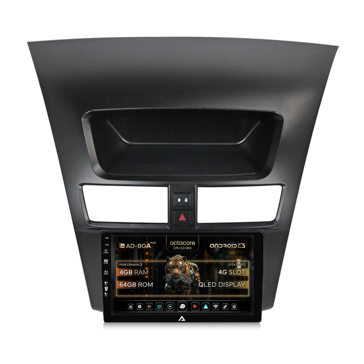 Navigatie Mazda BT50 (2011-2020), Android, A-Octacore / 4GB RAM + 64GB ROM, 9 Inch - AD-BGA9004+AD-BGRKIT159