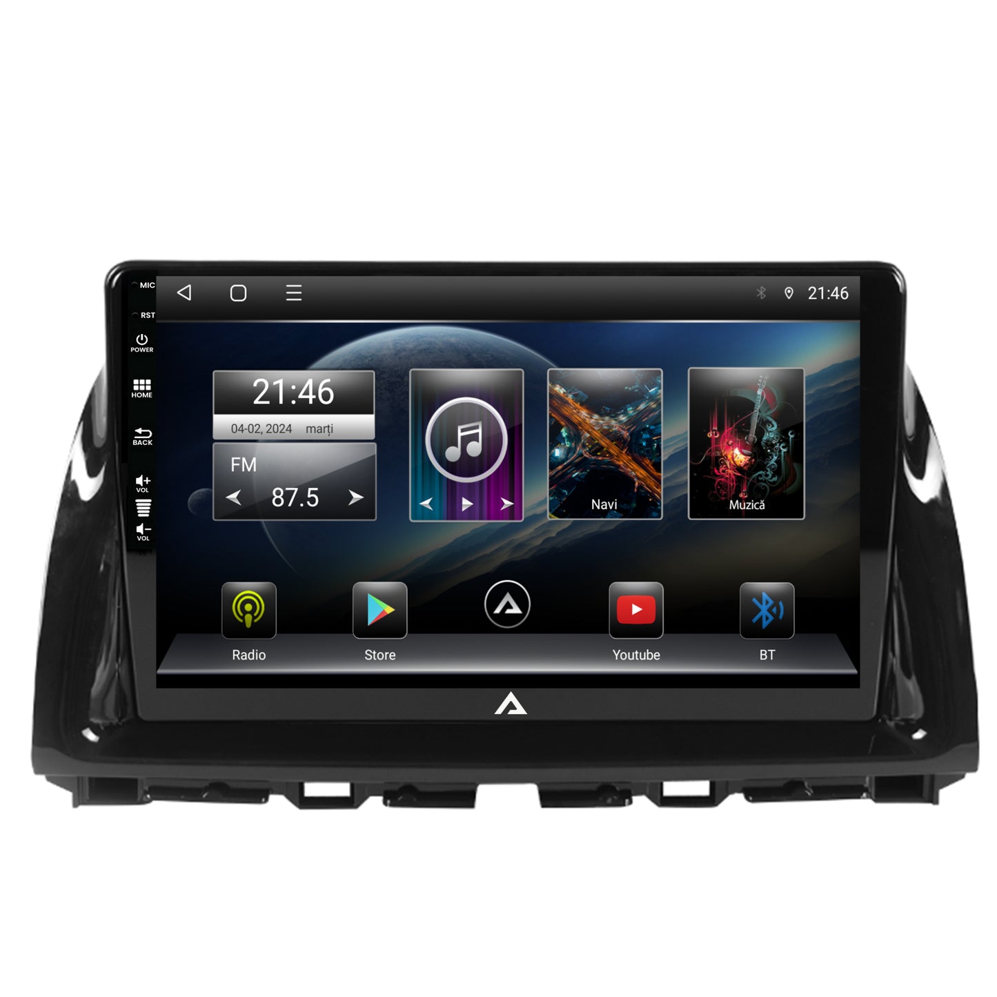 Navigatie Mazda CX-5 (2012-2015), Android, P-Octacore / 2GB RAM + 32GB ROM, 10.1 Inch - AD-BGP10002+AD-BGRKIT319