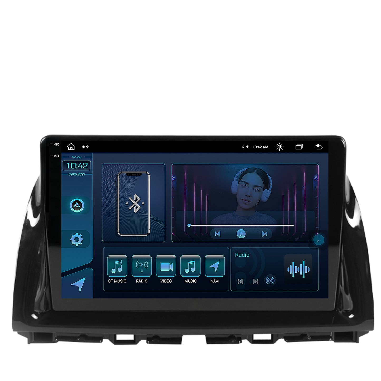 Navigatie Mazda CX-5 (2012-2015), Android, X-Octacore / 8GB RAM + 256GB ROM, 10.36 Inch - AD-BGX10008+AD-BGRKIT319