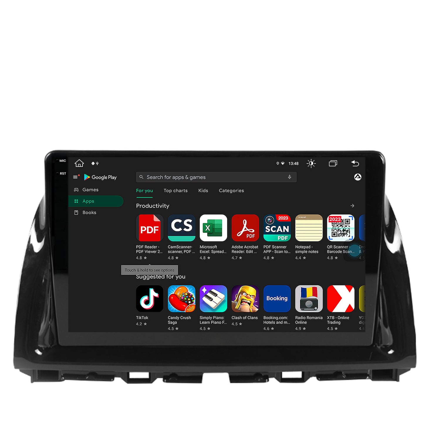 Navigatie Mazda CX-5 (2012-2015), Android, X-Octacore / 8GB RAM + 256GB ROM, 10.36 Inch - AD-BGX10008+AD-BGRKIT319