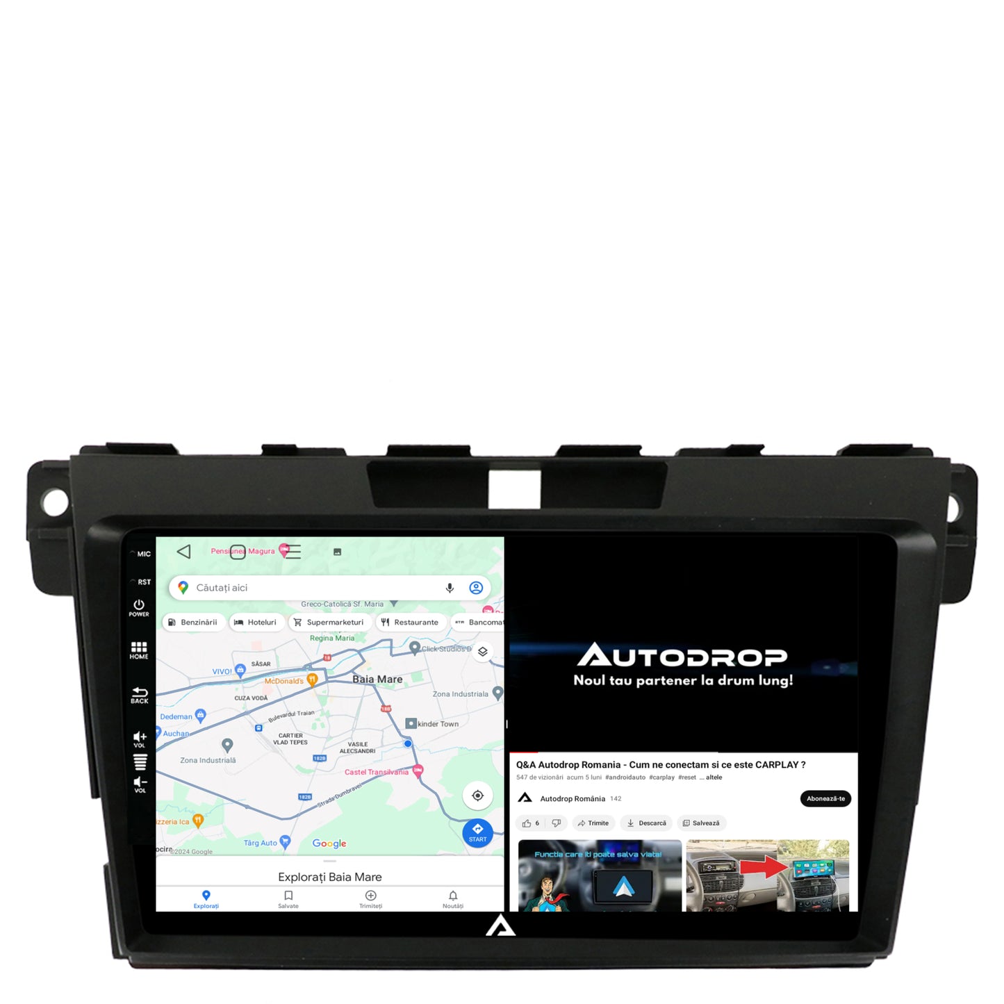Navigatie Mazda CX-7 (2008-2013), Android, E-Octacore / 2GB RAM + 32GB ROM, 9 Inch - AD-BGE9002+AD-BGRKIT326
