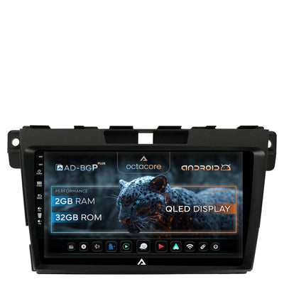 Navigatie Mazda CX-7 (2008-2013), Android, P-Octacore / 2GB RAM + 32GB ROM, 9 Inch - AD-BGP9002+AD-BGRKIT326